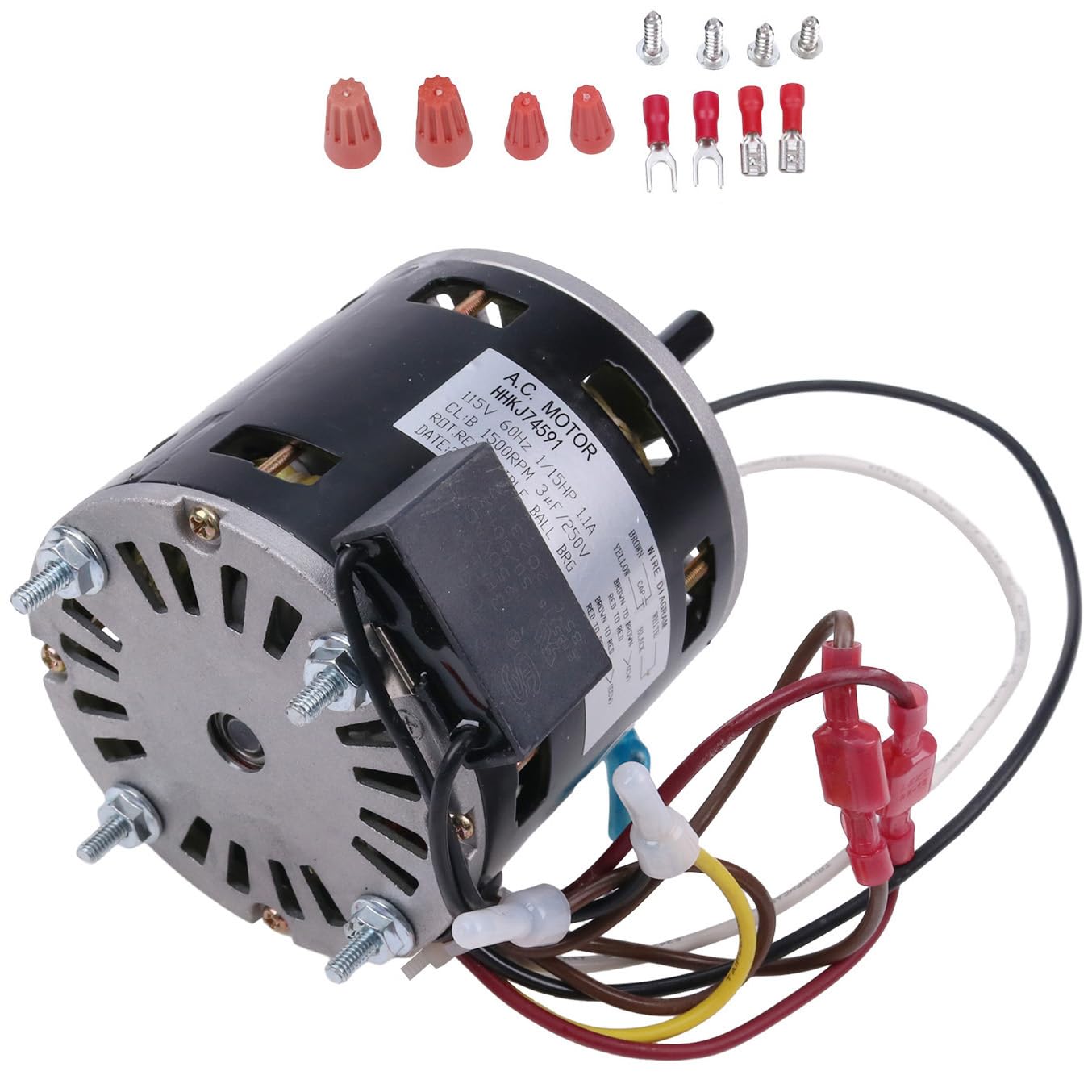 Amazon.com: WQSING Fan Motor 2412929 115V 60Hz Compatible with